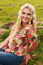 Load image into Gallery viewer, Blooming Bronc Blouse