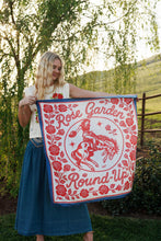 Load image into Gallery viewer, Rose Garden Round Up Wild Rag