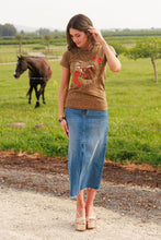 Load image into Gallery viewer, Garden Gate Cowgirl Skirt