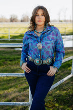 Load image into Gallery viewer, Denim Rose Button Up