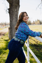 Load image into Gallery viewer, Denim Rose Button Up