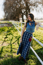 Load image into Gallery viewer, Sweet Blue Rodeo Skirt