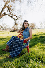 Load image into Gallery viewer, Sweet Blue Rodeo Skirt