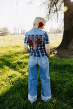 Load image into Gallery viewer, Blue Bonnet Rodeo Blouse