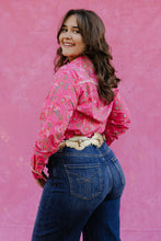 Load image into Gallery viewer, Rebel Rose Button Up