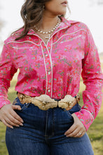 Load image into Gallery viewer, Rebel Rose Button Up