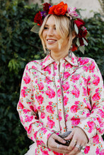 Load image into Gallery viewer, Wild Rose Button Up