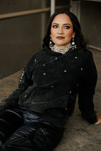 Load image into Gallery viewer, Studded Cowboy Hoodie