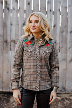 Load image into Gallery viewer, Rhinestone Rodeo Button Up