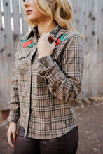 Load image into Gallery viewer, Rhinestone Rodeo Button Up