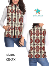 Load image into Gallery viewer, Bold Aztec Puffy Vest