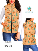 Load image into Gallery viewer, Totally Western Women's Western Puffy Vest