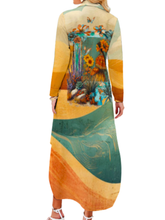 Load image into Gallery viewer, Colores de Mexico Fantasia Shirt Dress Duster