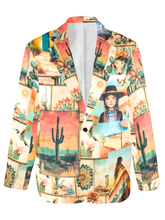 Load image into Gallery viewer, Colores de Mexico Pictures of the Southwest Blazer