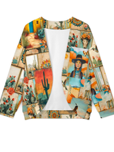Load image into Gallery viewer, Colores de Mexico Pictures of the Southwest Drop Shoulder Cardigan
