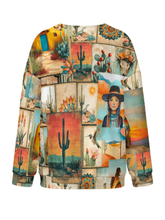 Load image into Gallery viewer, Colores de Mexico Pictures of the Southwest Drop Shoulder Cardigan