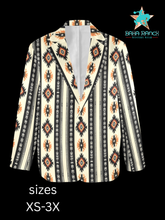 Load image into Gallery viewer, Colores de Mexico Southwest Aztec Blazer