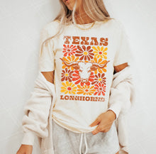 Load image into Gallery viewer, Groovy Floral Mascot Tee - Adult