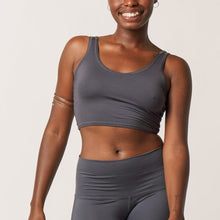 Load image into Gallery viewer, Solid Carbon Grey Lover Tank
