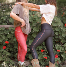 Load image into Gallery viewer, Polka Dot Cowgirl Black Hot Pant
