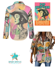 Load image into Gallery viewer, Baha Ranch Dreamgirl Retro Pop Western Vintage Button Up Shirt