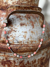 Load image into Gallery viewer, Sterling Silver Wild Spirit Spiny Oyster Beaded Necklace