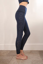 Load image into Gallery viewer, Heart Laser Navy Hot Pant ♡