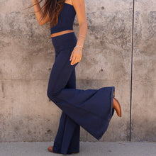Load image into Gallery viewer, Solid Navy Long Bell Bottom ♡