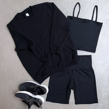Load image into Gallery viewer, Solid Black Bike Short ♡