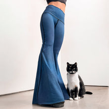 Load image into Gallery viewer, Denim Twill Crop Bell Bottom
