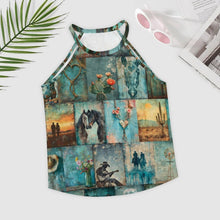 Load image into Gallery viewer, Baha Ranch Turquoise Dreams Tank Top
