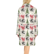 Load image into Gallery viewer, Praying Cowboy Christmas Fleece Robe