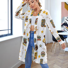 Load image into Gallery viewer, Vintage Cowgirl Collage Western Lightweight Cardigan