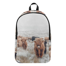 Load image into Gallery viewer, Highland Cow Herd Backpack