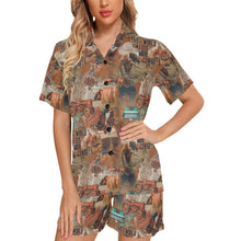 Load image into Gallery viewer, Cowboy Country Women's Western Pajama Set
