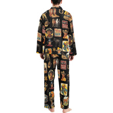Load image into Gallery viewer, Vintage Cowboy Collage Western Pajamas