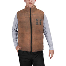 Load image into Gallery viewer, Mullet Cowboy in Desert Men's Puffy Vest