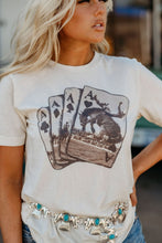Load image into Gallery viewer, Ace of Cowboys Graphic Tee