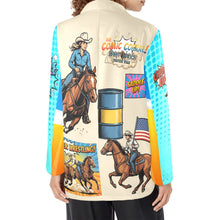 Load image into Gallery viewer, Baha Ranch The Comic Corral Cowgirl Western Rodeo Blazer
