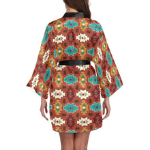 Load image into Gallery viewer, Old Aztec Women's Lounge Kimono Robe