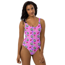 Load image into Gallery viewer, Yeehaw Disco Cowgirl One-Piece Swimsuit