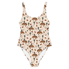 Load image into Gallery viewer, Baha Ranch Yeehaw Rodeo Cowboy One-Piece Swimsuit