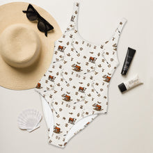 Load image into Gallery viewer, Baha Ranch Yeehaw Hereford Brands One-Piece Swimsuit