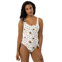 Load image into Gallery viewer, Baha Ranch Yeehaw Hereford Brands One-Piece Swimsuit