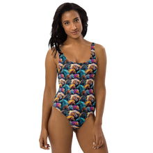 Load image into Gallery viewer, Baha Ranch Yeehaw Wild Horses One-Piece Swimsuit