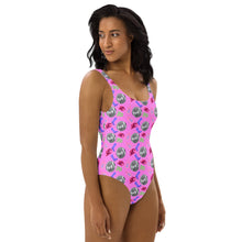 Load image into Gallery viewer, Yeehaw Disco Cowgirl One-Piece Swimsuit
