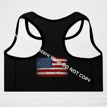 Load image into Gallery viewer, Hells Comin With Me Padded Sports Bra