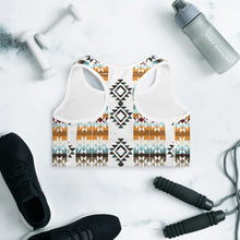 Load image into Gallery viewer, Aztec Blanket Print Sports Bra