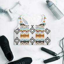 Load image into Gallery viewer, Aztec Blanket Print Sports Bra