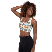Load image into Gallery viewer, Aztec Blanket Print Sports Bra